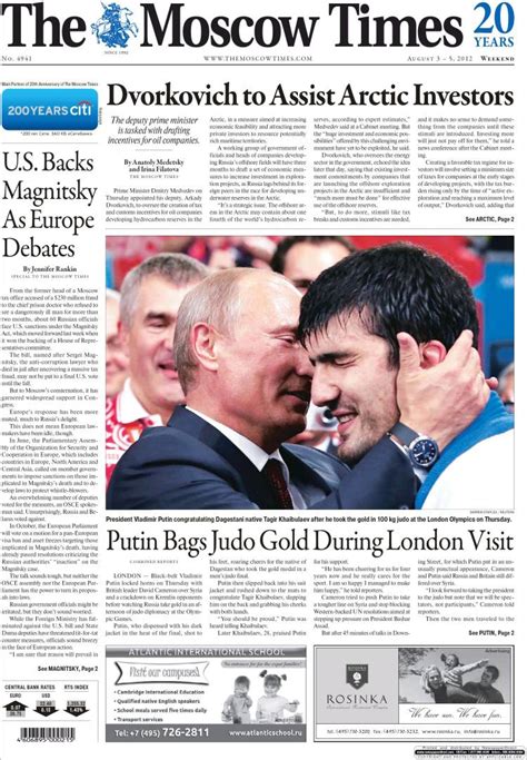 moscow times online.